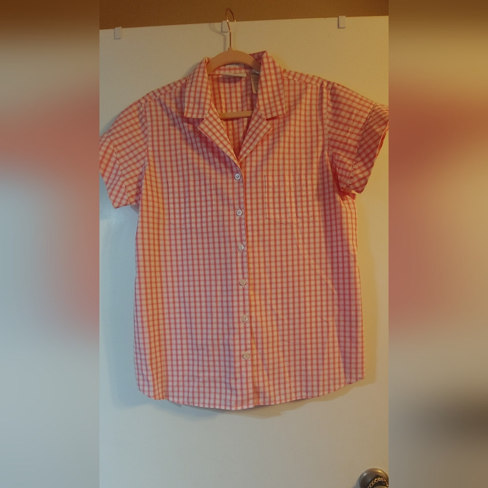 Liz Clairborne Button Up Top
